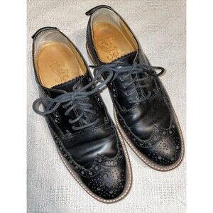 Sperry Gold Cup Men’s Casual Oxford Size 9.5 M Black Leather Going Out Party